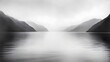 © Touch - Professional Black and White Photo of a Vast Water Body