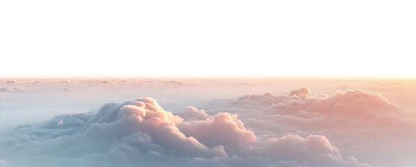 Wall Mural - png evening pastel sky clouds weather nature.