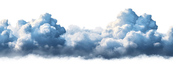 Wall Mural - png blue white gradient cloud weather clouds