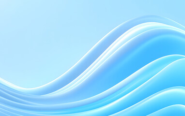 Poster - Blue technology abstract photon big data network creative illustration
