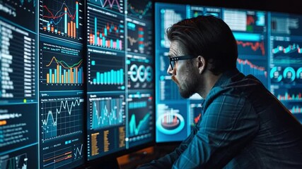 Poster - Analyzing data for insights in advanced business intelligence platform using visualization tools