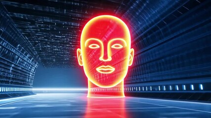 Poster - Futuristic neural implant visualizing innovative applications in healthcare and neurology