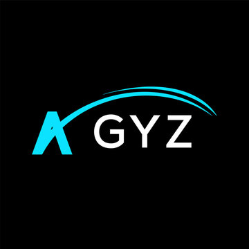GYZ creative minimalist letter logo.	