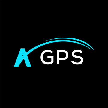 GPS creative minimalist letter logo.	