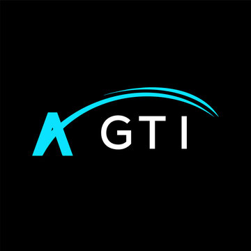 GTI creative minimalist letter logo.	