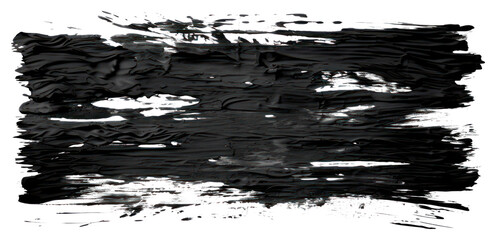 Wall Mural - png black rectangle shape backgrounds grunge paint.