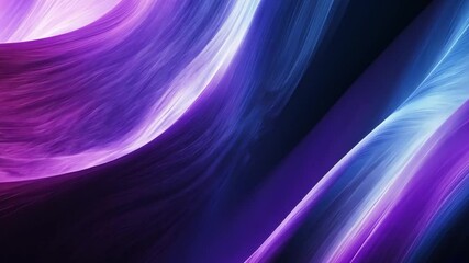 Poster - Abstract vibrant background with flowing waves in shades of blue, purple, and black, creating a dynamic and energetic visual effect for creative projects
