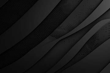 Aufkleber - black and white image of a black and white line with dots. The image has a mood of darkness and mystery