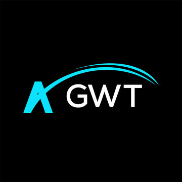 GWT creative minimalist letter logo.	