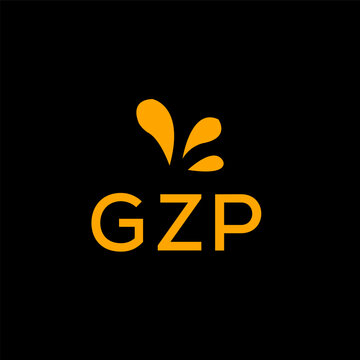 GZP creative minimalist letter logo.		

