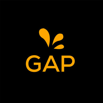 GAP creative minimalist letter logo.		
