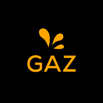 GAZ creative minimalist letter logo.		
