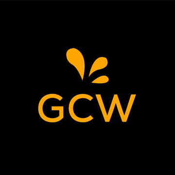 GCW creative minimalist letter logo.		
