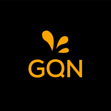 GQN creative minimalist letter logo.		
