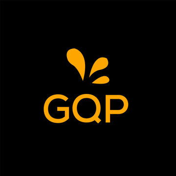 GQP creative minimalist letter logo.		
