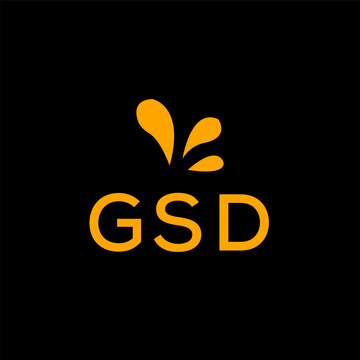 GSD creative minimalist letter logo.		

