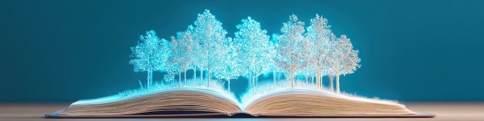 Poster - Immersive Learning Odyssey Holographic Knowledge Forest Emerging from Digital Literature - Transformative Educational Visualization for Next-Gen Learners