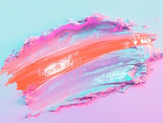 Leinwandbilder - Vibrant Abstract Watercolor Splash Trendy Aesthetic for Digital Marketing, Creative Branding, and Modern Design Inspiration
