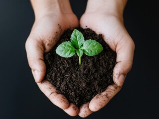 Poster - Regenerative Eco-Narrative Nurturing Green Hope Through Sustainable Growth - Climate Resilience and Ethical Planting Visualized in Hands-On Environmental Advocacy