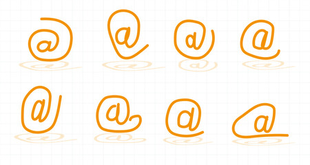 Collection of contact icons. Contact icon vector. Home, location, call, email, address, globe, chat, message, post, mail, phone, information, support, search, website, icon. Vector Illustration. PNG