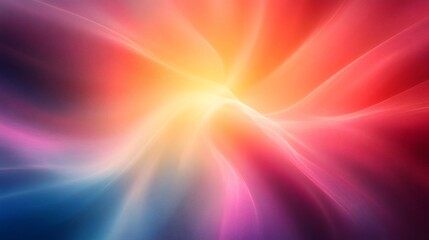 Poster - Colorful abstract background generating swirling light beams