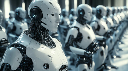 Poster - ai, digital mind, artificial intelligence, computer brain, quantum processor, cpu, neural networks. 