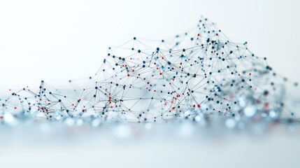 Poster - artificial neural networks. electrical impulses in the network. information processing by artificial