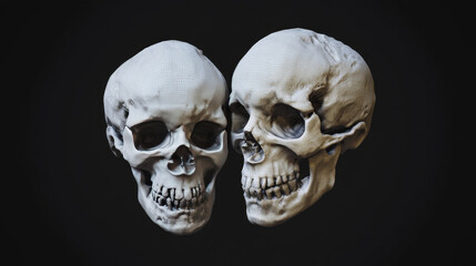 code data concept in hand digital 3d