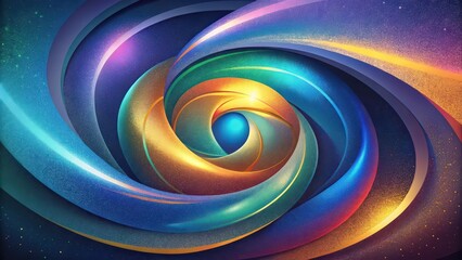 Wall Mural - abstract swirling vortex background