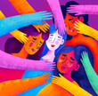 © Marusya Wrobel/Stocksy - Embracing connection and support among diverse women