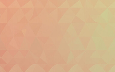 Aufkleber - blurred geometric backdrop with triangle shapes and a soft gradient color from orange to yellow, cre