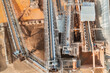 © Lawren Lu/Stocksy - Aerial View of Sand and Gravel Production Facility