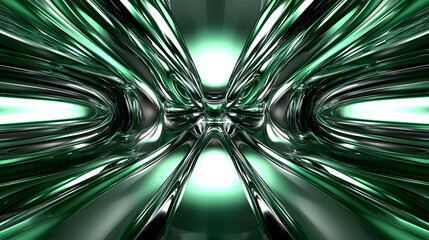Poster - Augmented reality visualization background with glassy wallpaper effect abstract environment futuristic concept