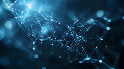 Poster - Visualizing cloud computing and decentralized systems background dynamic wallpaper technology abstract digital environment