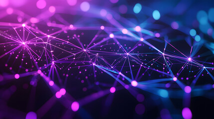 Poster - Futuristic energy grids in smart city frameworks digital wallpaper background abstract technology environment vibrant colors