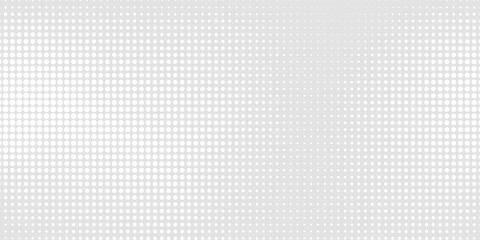 Poster - Dot white gray wave light technology texture background sport