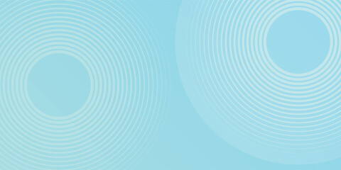 Poster - Modern abstract background, blue white gradations, circle effect,shape