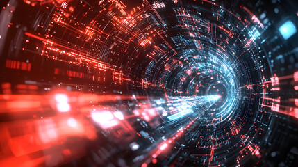 Poster - Dynamic digital visualizations of sustainable tech background wallpaper futuristic environment digital art concepts