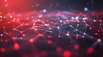 Poster - Dynamic cloud computing visuals technology background wallpaper decentralized systems concept abstract environment
