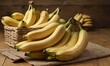 © Valfiyy - Abundance of ripe bananas showcased in rustic setting for visual appeal