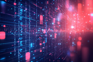 Digital Abstract technology background, Binary Background, futuristic background, cyberspace Concept 