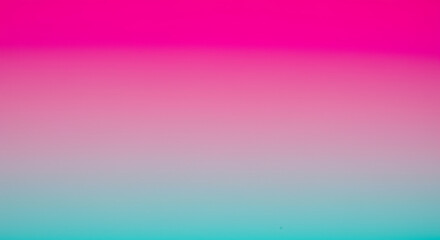 Poster - Gradient of Pink and Turquoise
