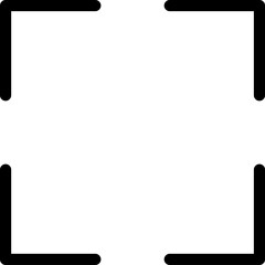 Fototapete - Full screen icon. Full screen and exit full screen icon. Scalability arrow mark icons in flat style for web, UI or mobile app.
