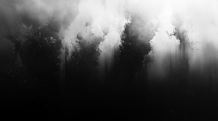 Wall Mural - Dynamic abstract artwork capturing the essence of movement and contrast through dark and light elements in a textured composition Generative AI