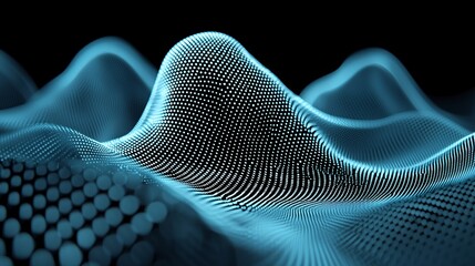 Poster - Dynamic digital artwork, flowing streams of binary code transforming into abstract organic shapes, luminous cybernetic aesthetics, mesmerizing high-tech patterns, otherworldly digital poetry
