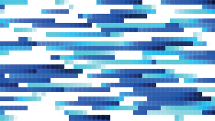Poster - Abstract horizontal glowing color lines. Multicolored horizontal linear background. Abstract gradient background. Web design background. Vector illustration.