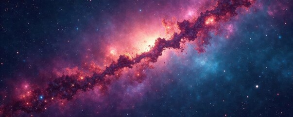 retro galaxy sky on vintage paper, ancient, cosmos