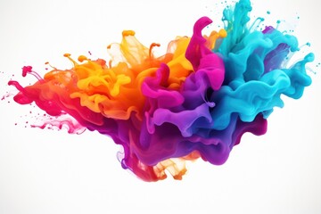 Wall Mural - colorful background colorful splash.