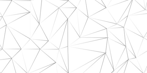 Leinwandbilder - Abstract low poly geometric triangle grid background. Mockup isolated on white background. Retro of geometric shapes. Stock vector technology graphic web design wallpaper template, vector illustration