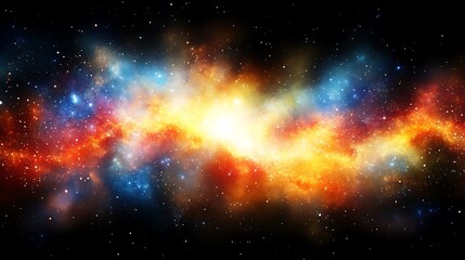 cosmic nebula colorful starscape celestial wonder